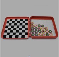 Afbeelding in Gallery-weergave laden, 2 in 1 GAMES (MAGNETISCH) MEMO GAMES-Domino & 2 in 1 games DAMMEN 4 IN RIJ