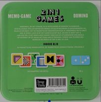 Afbeelding in Gallery-weergave laden, 2 in 1 GAMES (MAGNETISCH) MEMO GAMES-Domino & 2 in 1 games DAMMEN 4 IN RIJ