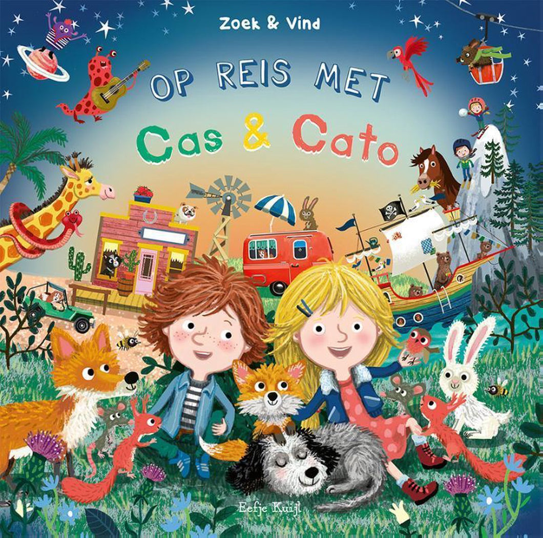 op reis met Cas en cato