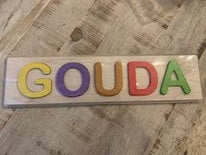 Gouda puzzel hout ( Kids )