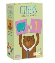 Cijfer boek puzzel