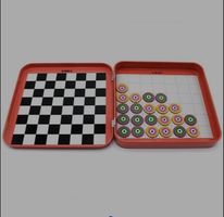 Afbeelding in Gallery-weergave laden, 2 in 1 GAMES (MAGNETISCH) MEMO GAMES-Domino &amp; 2 in 1 games DAMMEN 4 IN RIJ
