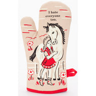 Ovenhandschoen 'I hate everyone too'