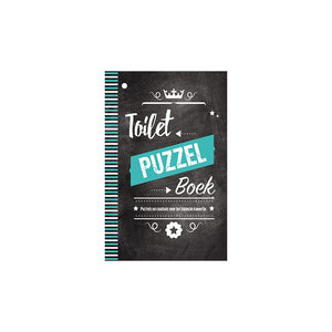 Toilet puzzel boek