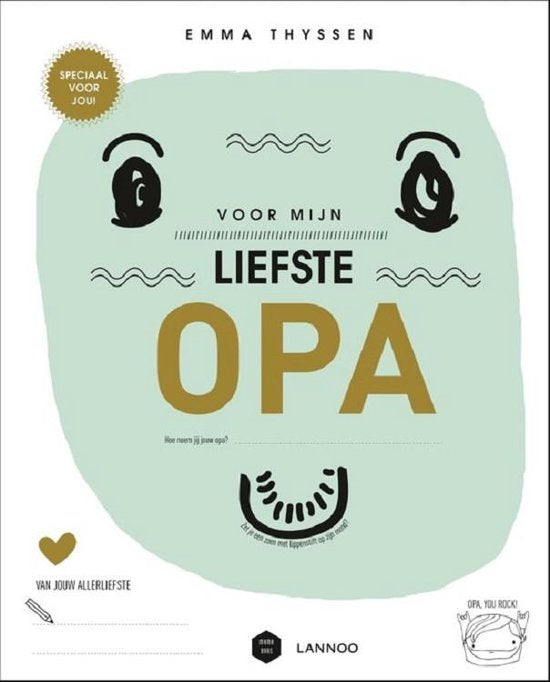 Voor mijn liefste opa