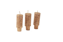 Afbeelding in Gallery-weergave laden, Kurk kaarsen, set van 3
