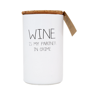 Sojakaars- Wine is my partner in crime